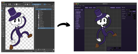 PSD Import Support