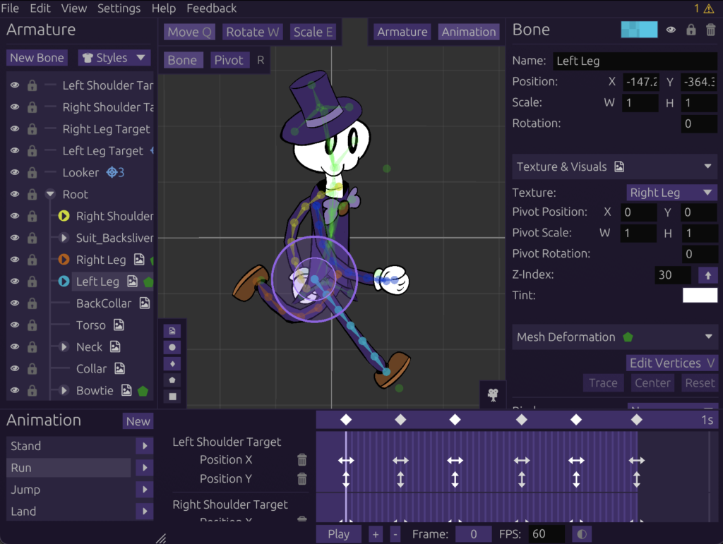 SkelForm UI at its worst