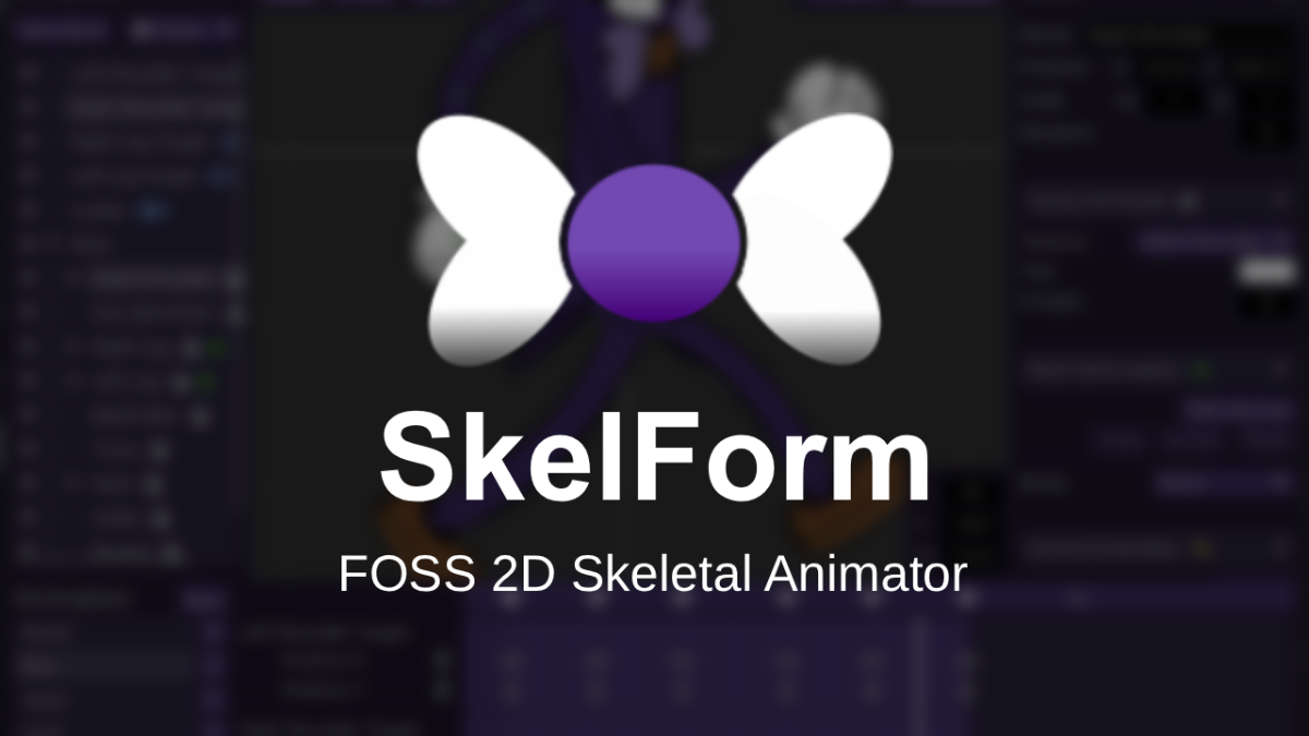 Show HN: SkelForm – 2D skeletal animator for games